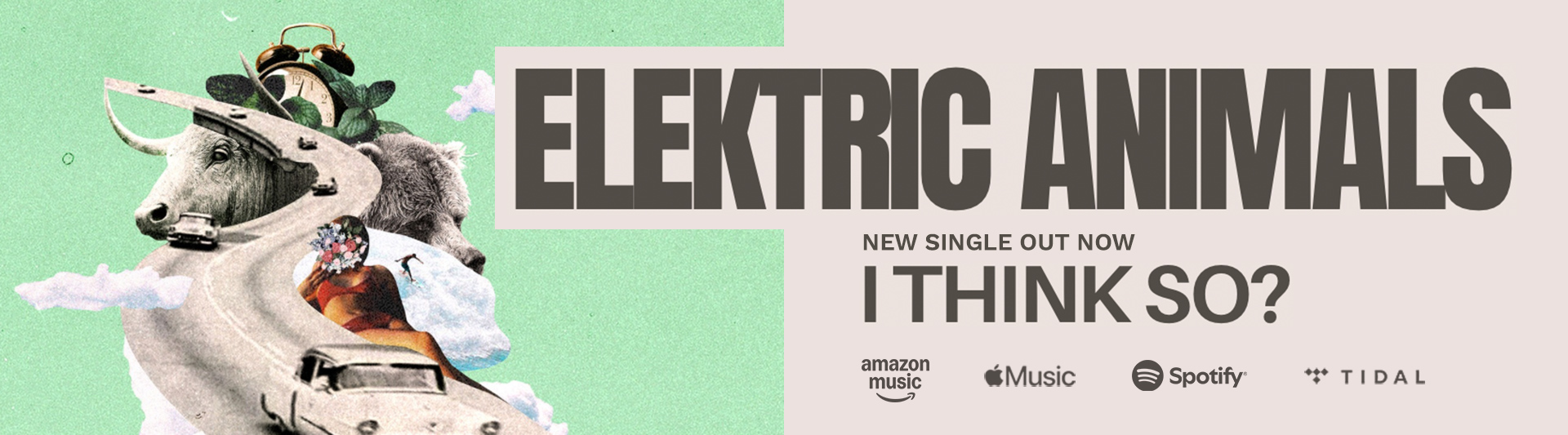 I THINK SO? by Elektric Animals | new single out now on all streaming platforms